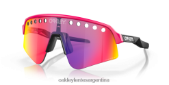 barrido sutro lite (ventilado) 4LDTTV234 lentes prizm road, montura rosa Oakley