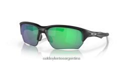 beta antiaéreo 4LDTTV312 lentes jade iridium, montura negra mate Oakley