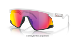 bxtr 4LDTTV102 Lentes prizm road, montura blanca mate Oakley