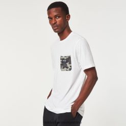 camiseta clásica con bolsillo b1b 4LDTTV2315 blanco Oakley
