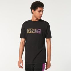 camiseta con líneas degradadas b1b rc 4LDTTV2336 apagón Oakley