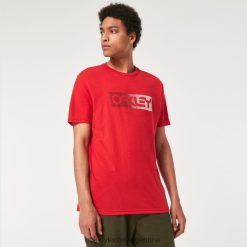 camiseta con líneas degradadas b1b rc 4LDTTV2337 línea roja Oakley