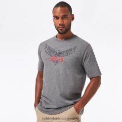 camiseta con pestaña si eagle 4LDTTV2483 gris jaspeado atlético Oakley