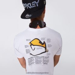 camiseta con visera tradicional 4LDTTV2416 blanco Oakley