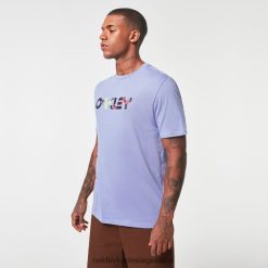 camiseta floral splah b1b 4LDTTV2114 nueva lila Oakley