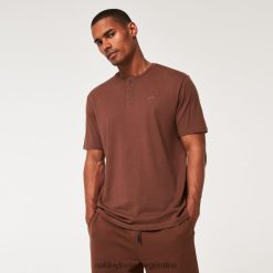 camiseta henley relajada 4LDTTV2202 jarra Oakley