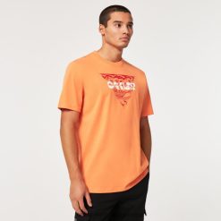 camiseta tiki 4LDTTV2215 naranja suave Oakley