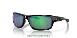cantina 4LDTTV745 lentes polarizadas jade iridium, montura tinta negra Oakley