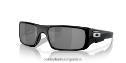 cigüeñal 4LDTTV248 lentes de iridio negro, montura negra pulida Oakley