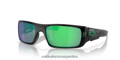 cigüeñal 4LDTTV249 lentes jade iridium, montura tinta negra Oakley