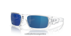 cigüeñal 4LDTTV251 lentes de iridio hielo, montura transparente pulida Oakley