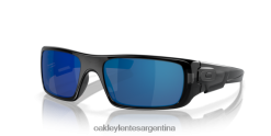 cigüeñal 4LDTTV255 Lentes Ice Iridium, montura tinta negra. Oakley
