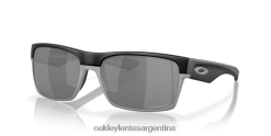 dos caras 4LDTTV688 lentes prizm polarizadas negras, montura negra mate Oakley