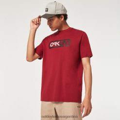 encerrado en camiseta b1b 4LDTTV2377 rojo hierro Oakley
