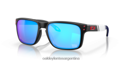 gigantes de nueva york holbrook 4LDTTV645 lentes prizm de zafiro, montura negra mate Oakley