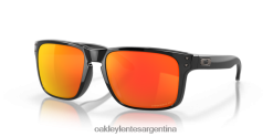 holbrook 4LDTTV60 Lentes polarizadas Prizm Ruby, montura negra pulida. Oakley