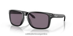 holbrook xl 4LDTTV12 lentes prizm gris, montura negra mate Oakley