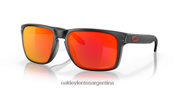 holbrook xl 4LDTTV3 Lentes prizm ruby, montura negra mate. Oakley