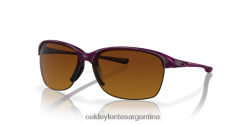 Imparable 4LDTTV694 lentes polarizadas degradadas marrones, montura spritzer frambuesa Oakley