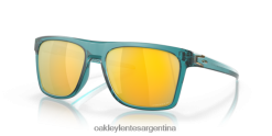 leffingwell 4LDTTV185 lentes polarizadas prizm 24k, montura artic surf mate Oakley