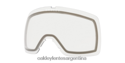 lente de repuesto del rastreador de vuelo 4LDTTV1609 lentes claros Oakley