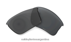 Lente de repuesto Flak Jacket XLJ (ajuste de puente bajo) 4LDTTV1708 lentes polarizadas iridio negro Oakley
