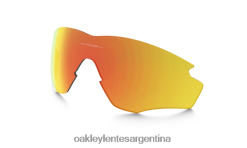 lente de repuesto m2 frame xl 4LDTTV1405 lentes polarizadas fuego iridio Oakley