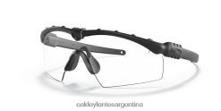 marco industrial m 3.0 ppe 4LDTTV677 lentes transparentes, montura negra Oakley