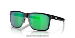 metal holbrook 4LDTTV351 lentes jade iridium, montura negra mate Oakley