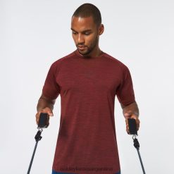 o ajuste camiseta rc ss 4LDTTV2497 brezo rojo hierro Oakley