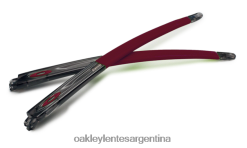 patillas accesorias de paso reticulado 4LDTTV2007 gris humo/rojo cardenal Oakley