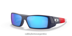 patriotas de nueva inglaterra gascan 4LDTTV563 lentes prizm de zafiro, montura azul marino mate Oakley