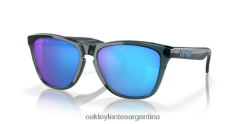 pieles de rana 4LDTTV111 lentes polarizadas prizm sapphire, montura negra cristal Oakley