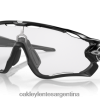 quebrador de fauces 4LDTTV400 Lentes fotocromáticas de iridio de transparente a negro, montura negra pulida Oakley