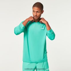 rushguard con capucha arcoiris rc 4LDTTV2249 Menta verde Oakley