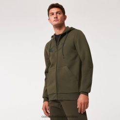 sudadera con capucha y cremallera completa elipse 4LDTTV2282 nuevo pincel oscuro Oakley