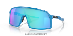 sutro 4LDTTV81 lentes prizm zafiro, montura azul cielo Oakley