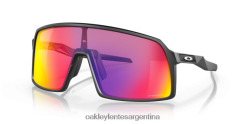 sutro 4LDTTV82 Lentes prizm road, montura negra mate Oakley
