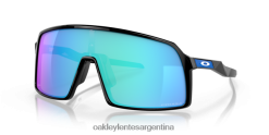 sutro 4LDTTV89 Lentes Prizm de zafiro, montura negra pulida. Oakley
