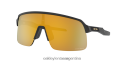 sutro lite (ajuste de puente bajo) 4LDTTV447 Lentes prizm 24k, montura negra mate. Oakley