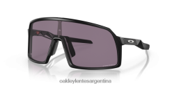 sutro s 4LDTTV278 lentes prizm gris, montura negra mate Oakley