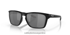 sylas (ajuste de puente bajo) 4LDTTV961 lentes prizm polarizadas negras, montura negra pulida Oakley